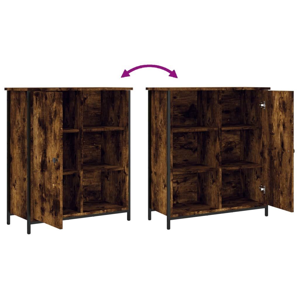 vidaXL Sideboard Sideboard Räuchereiche 70x30x80 cm Holzwerkstoff (1 St)