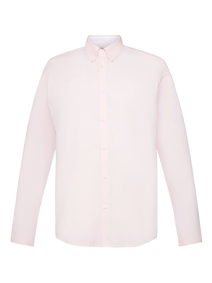 ESPRIT Hemd - Regular fit - in Rosa günstig kaufen