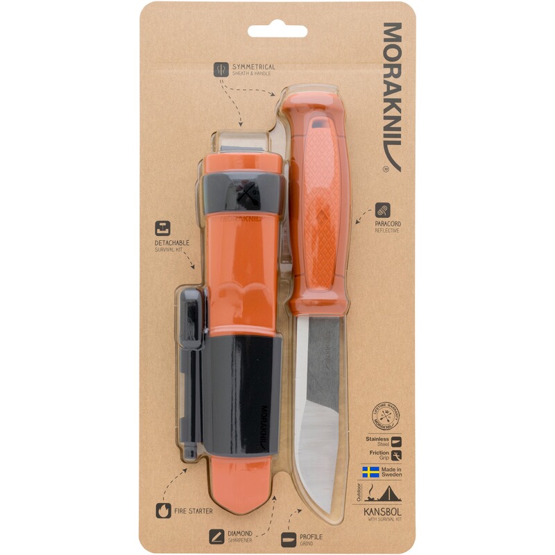 Morakniv Outdoormesser Survival Kit Kansbol