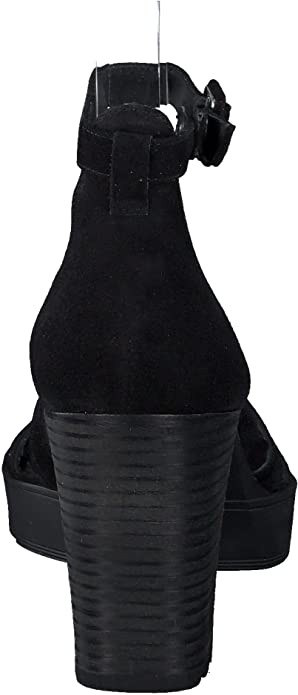 PAUL GREEN Klassische Sandalen schwarz Sandalette mit Fesselriemen