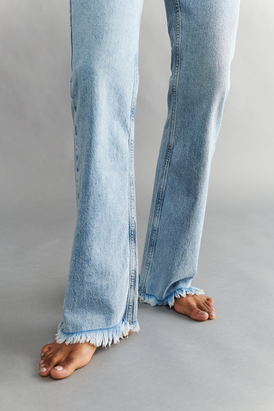 Full length flare jeans