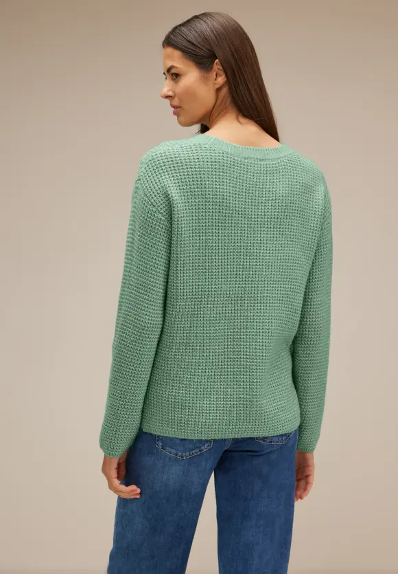 Street One Pullover mit Strickmustermix
