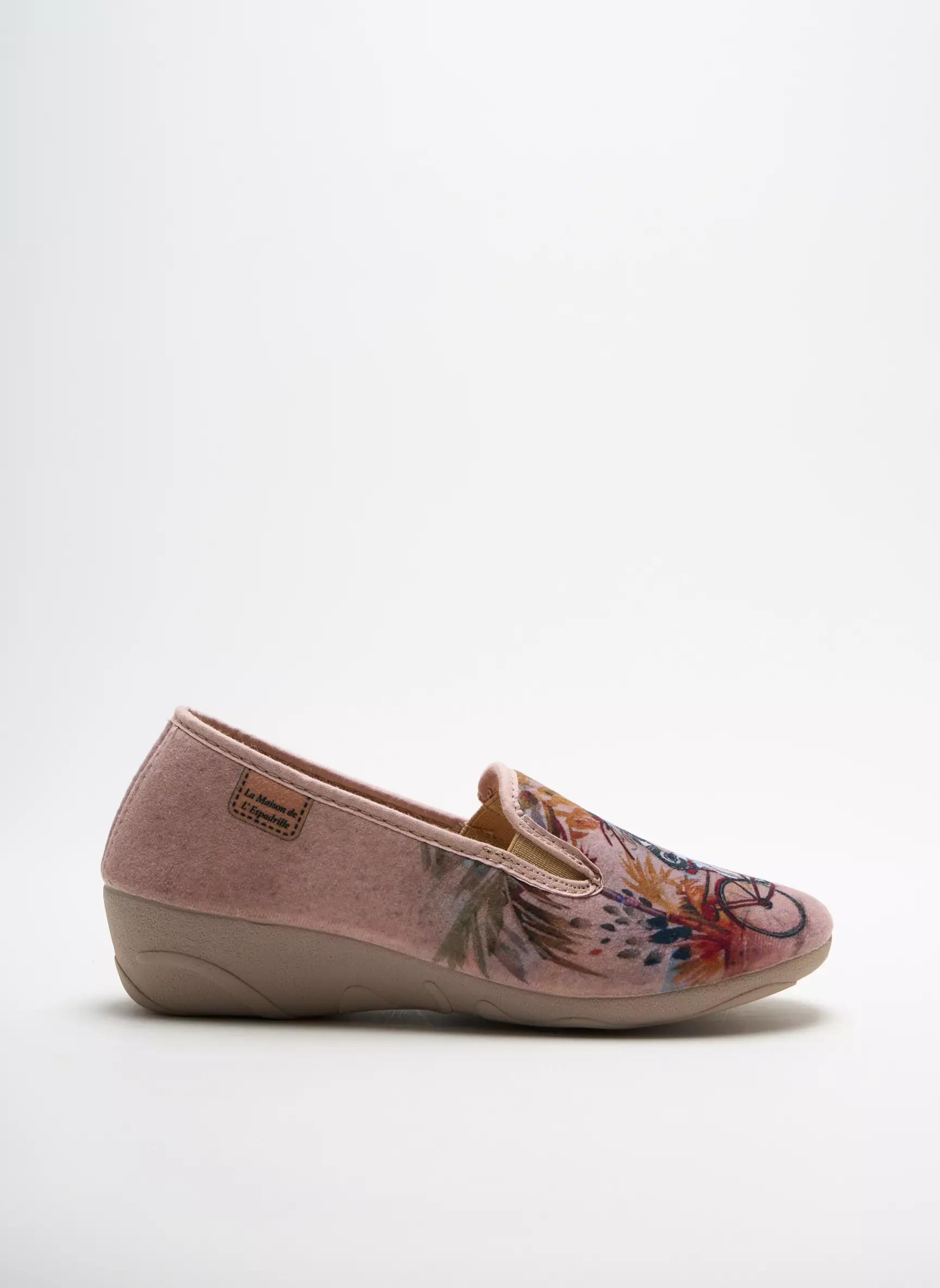 La Maison De L Espadrille Chaussons Femme couleur beige