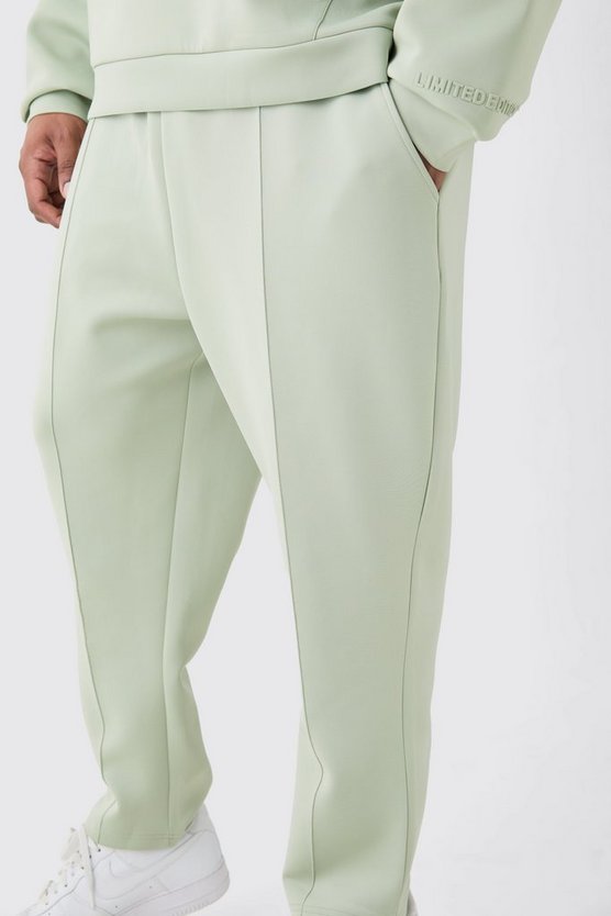 Plus schmale Slim-Fit Scuba-Jogginghose
