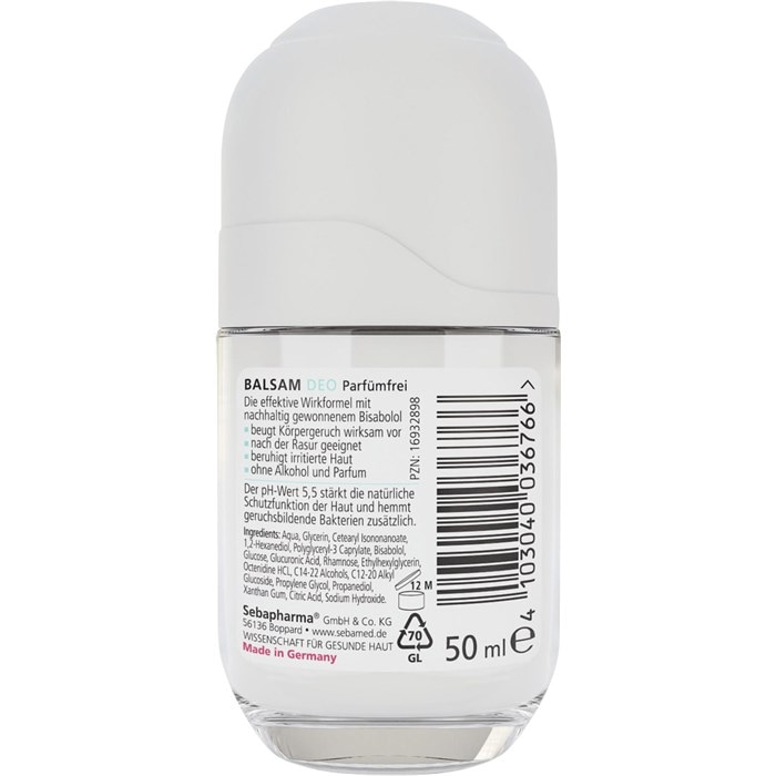 Balsam Deodorant Parfümfrei Roll-On