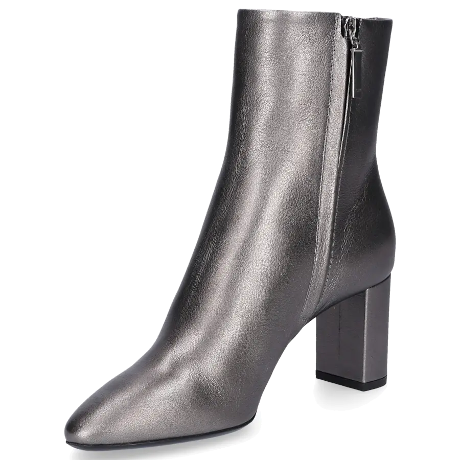 Saint Laurent - Klassische Stiefeletten BUFALINO Kalbsleder - grau