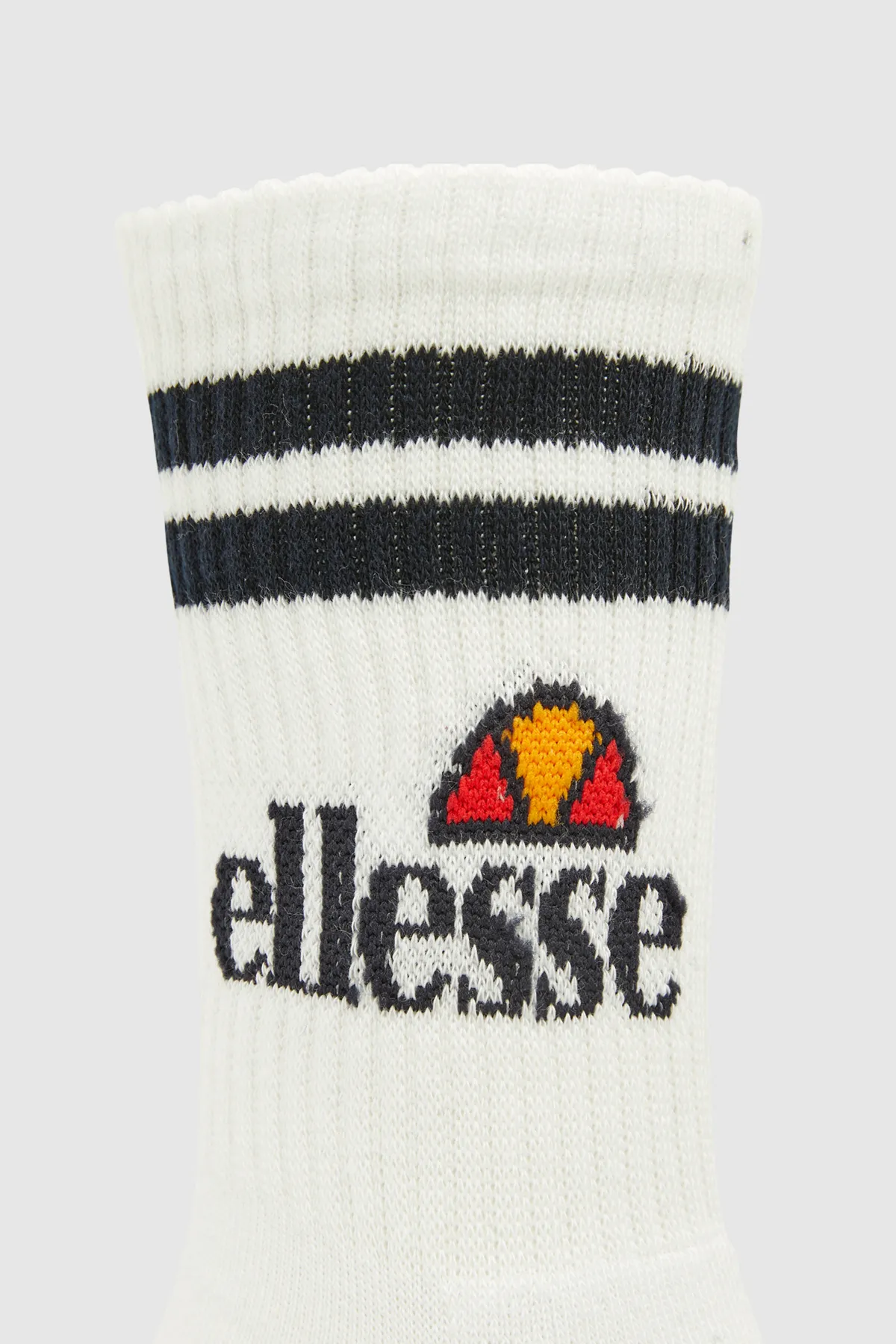 Ellesse  Unisex Sportsocken PULLO, 3 Paar - Tennissocken, Crew Socken, Logo