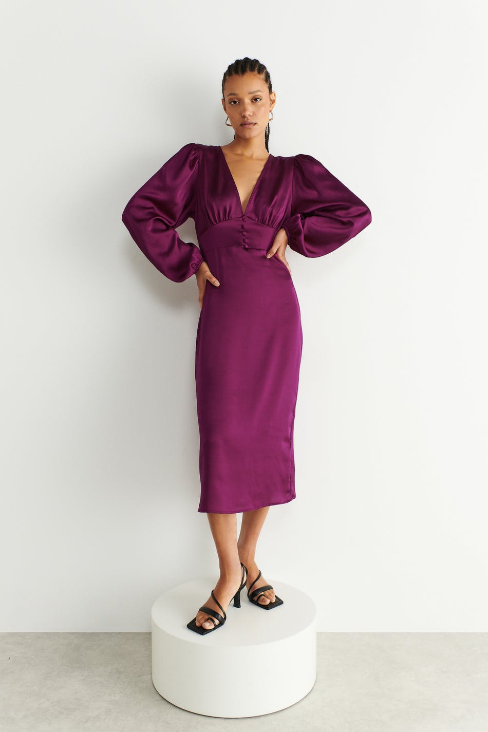 Milly satin dress