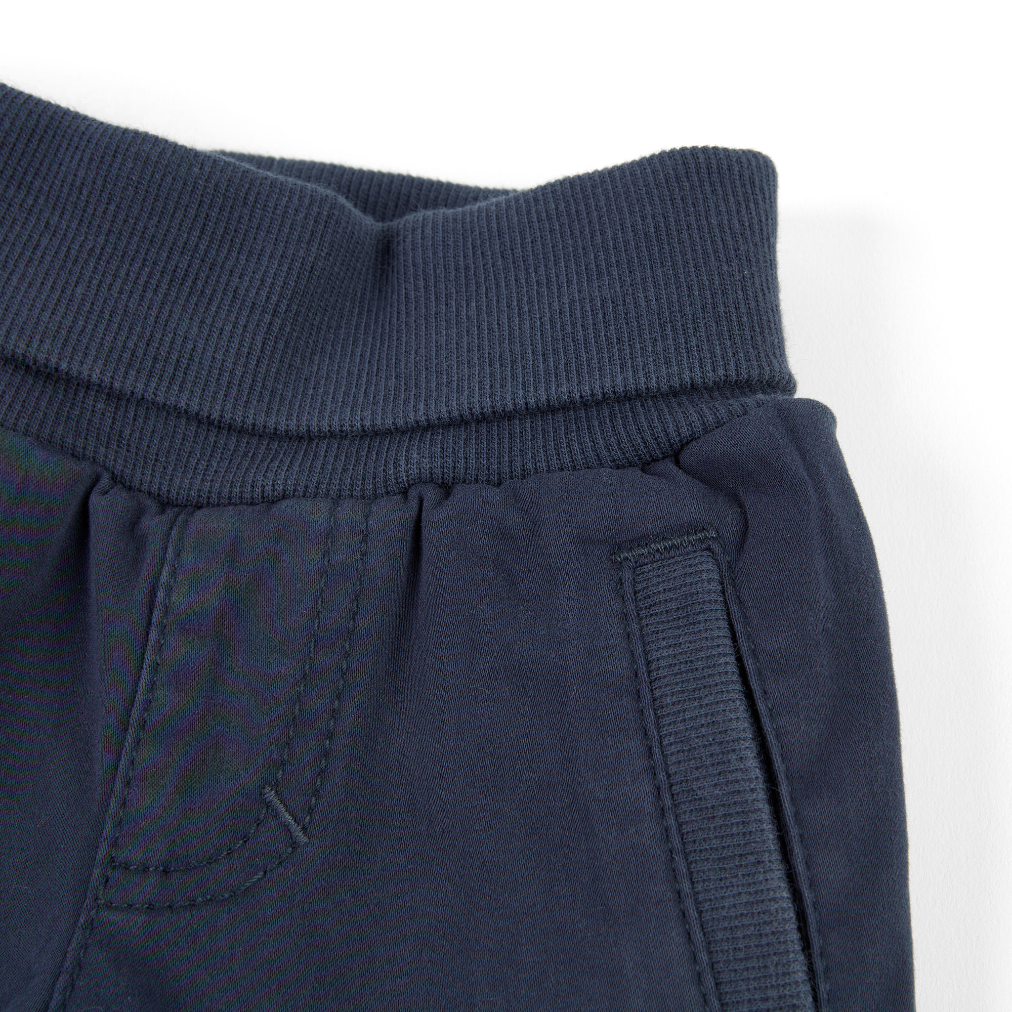 Baby Gabardine Bermuda in Dunkelblau