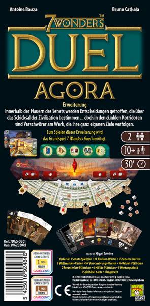 7 Wonders Duel - Agora (Erw.)