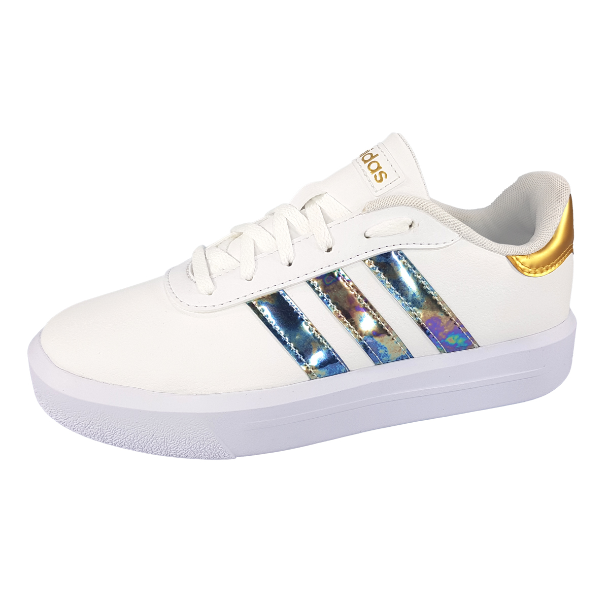 adidas Court Plattform HQ7156 Weiß white gold
