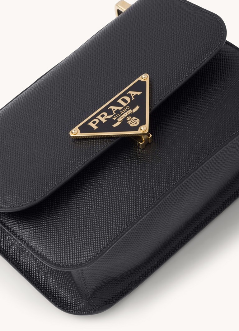 Prada leather crossbody bag