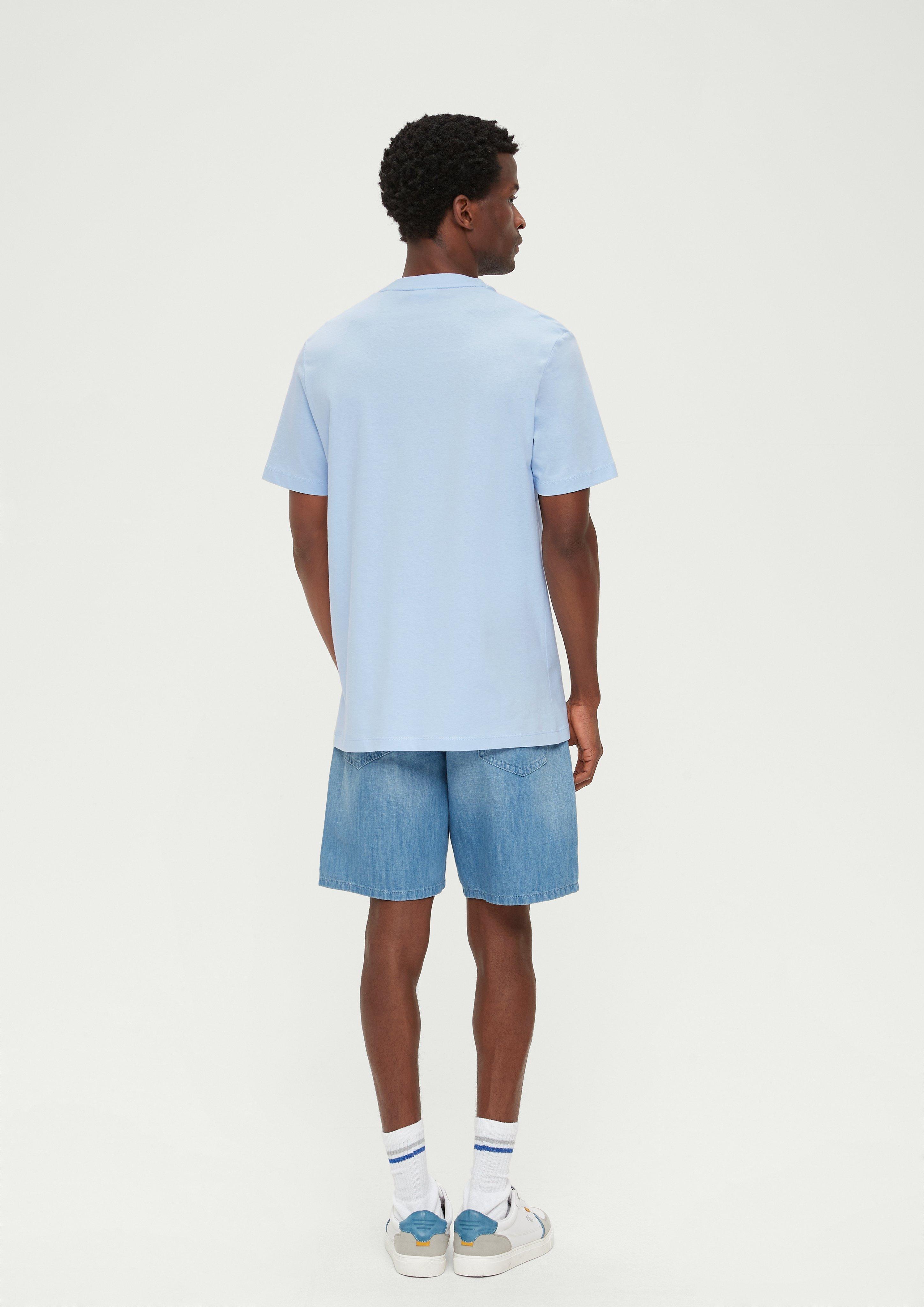 Baumwollshirt mit Frontprint  2131368-50D1