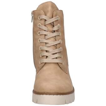 Rieker Schnürstiefelette in beige