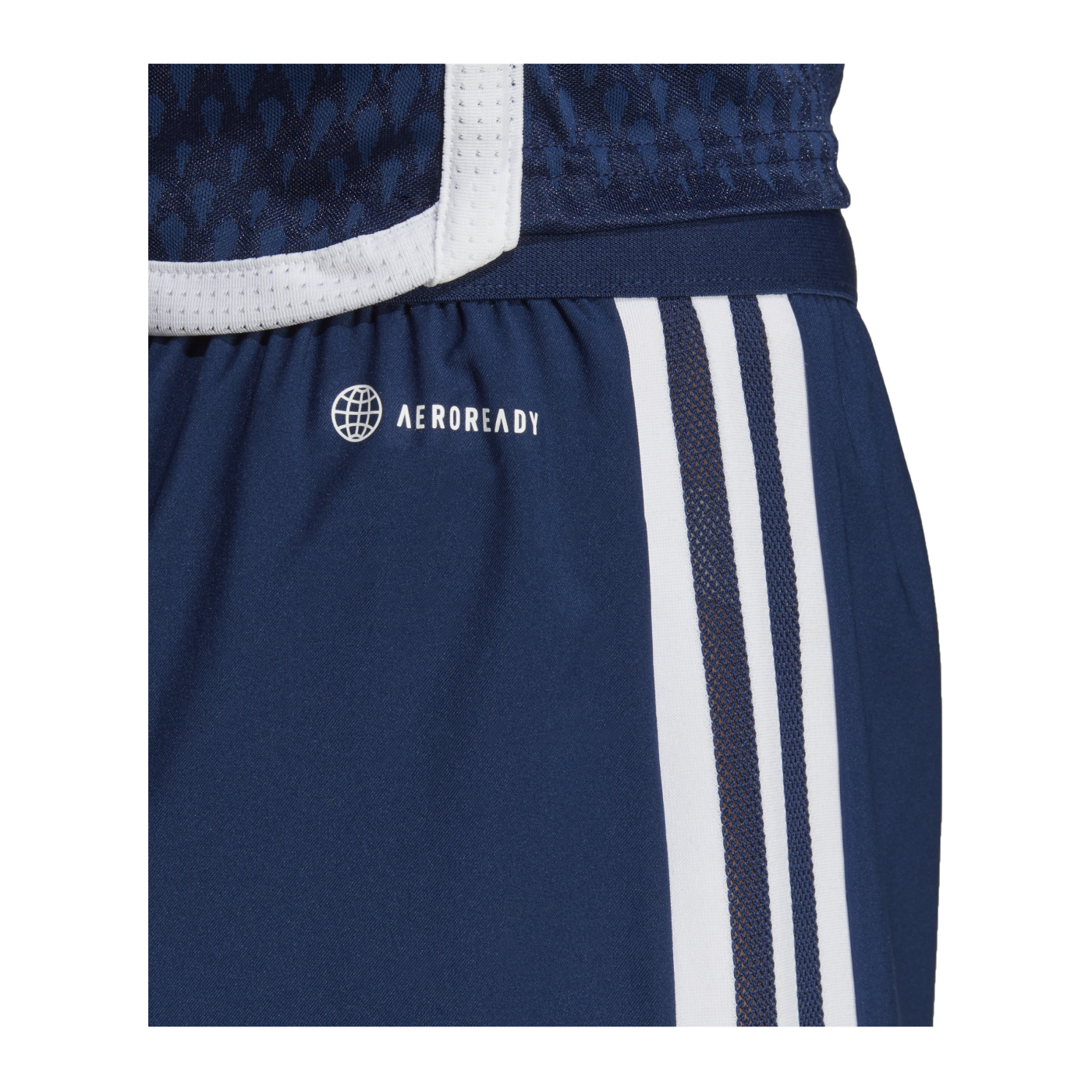 adidas Tiro 23 Competition Match Short Damen Blau Weiss
