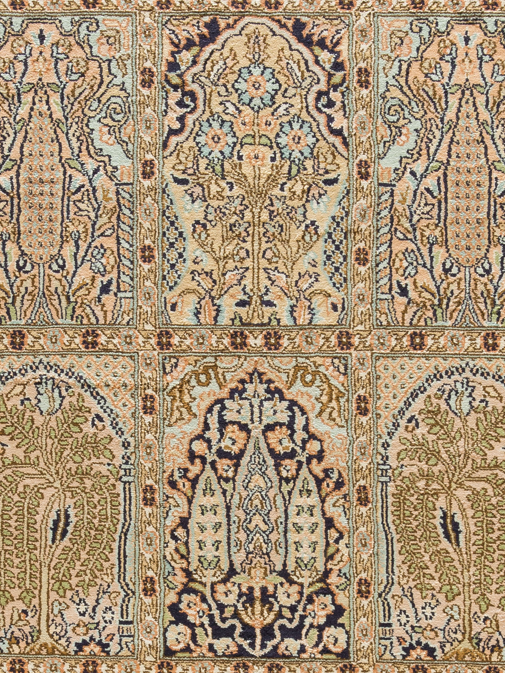Kaschmir Seide 18/18 ca. 171 x 253 cm, Unikat / Einzelstück
