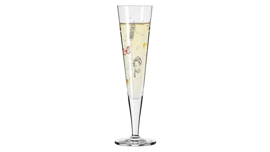 RITZENHOFF Champusglas London Edition von Ana Vasconcelos H23 Mehrfarbig