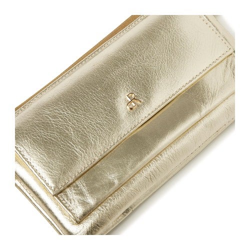 Embreagem dR Amsterdam Metallics Light Gold