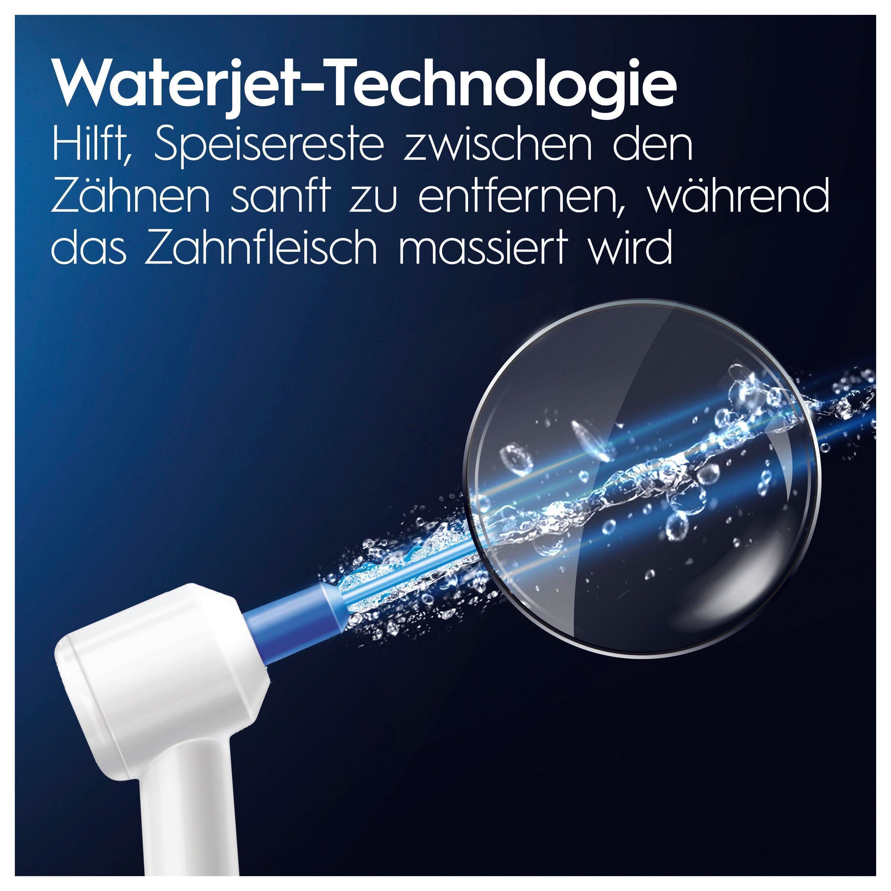 Oral-B Munddusche Oral Health Center, Anpassbare Wasserstrahlen