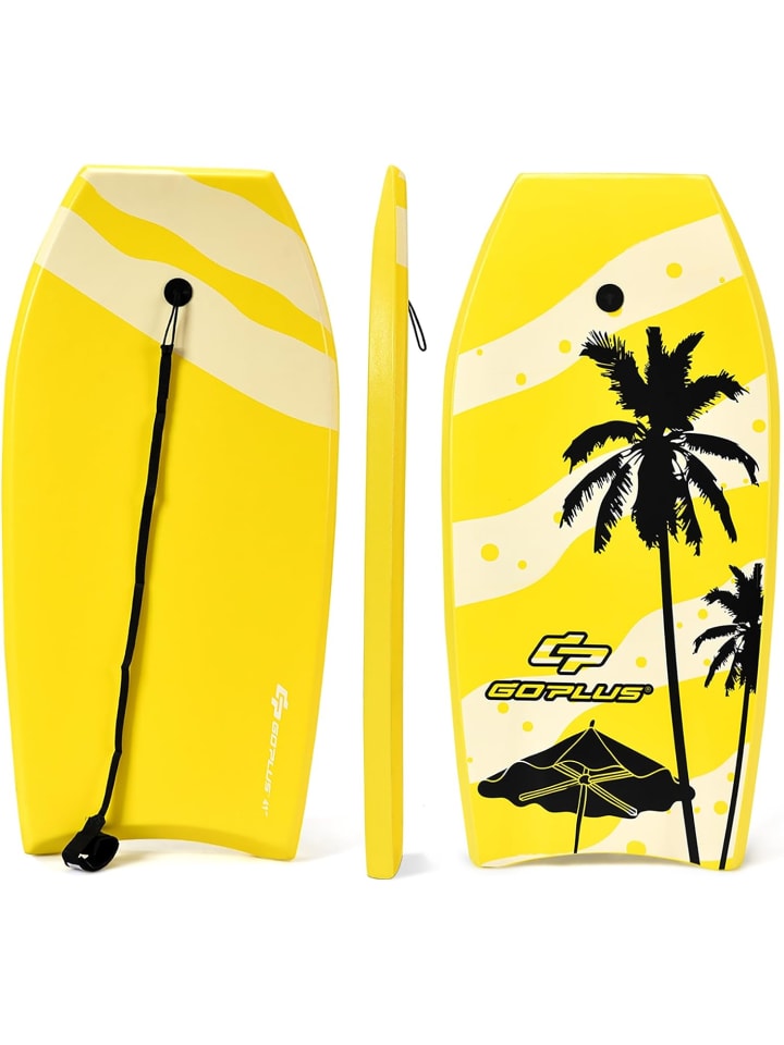 COSTWAY Schwimmbrett 104x52x6cm in Gelb günstig kaufen onesize
