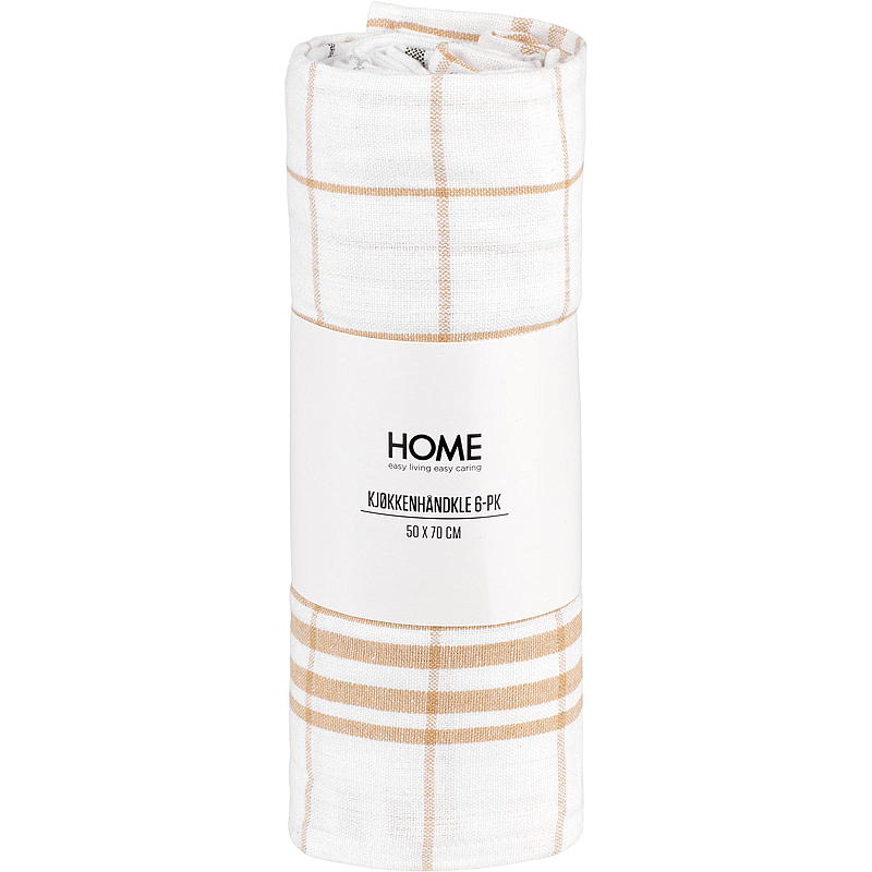 Home Kjøkkenhåndkle 6-pk 50x70 cm