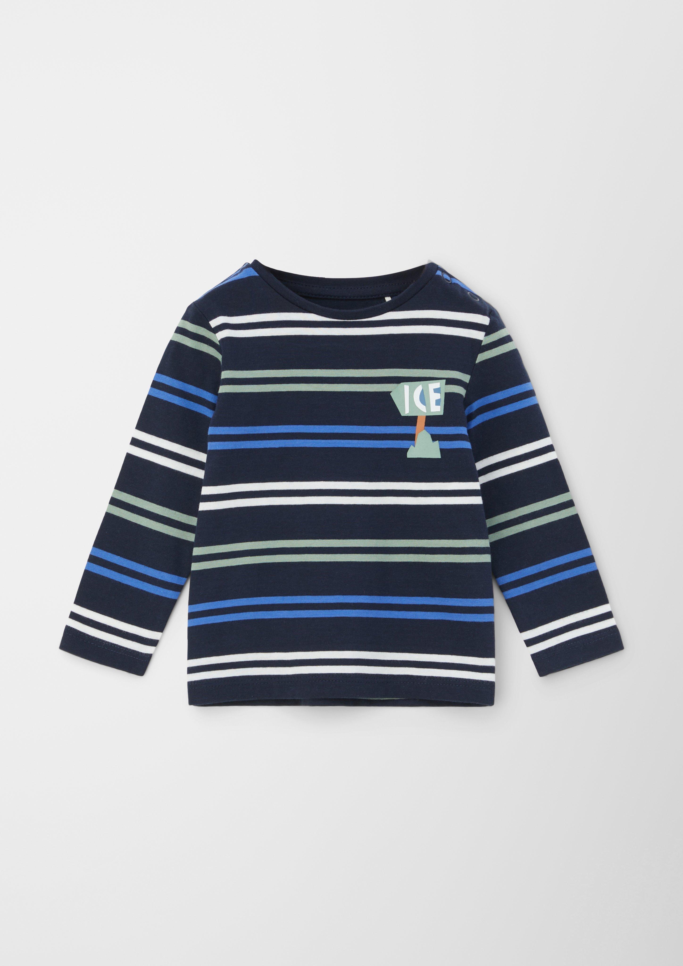 Langarmshirt mit Print-Detail  2122461-59G3