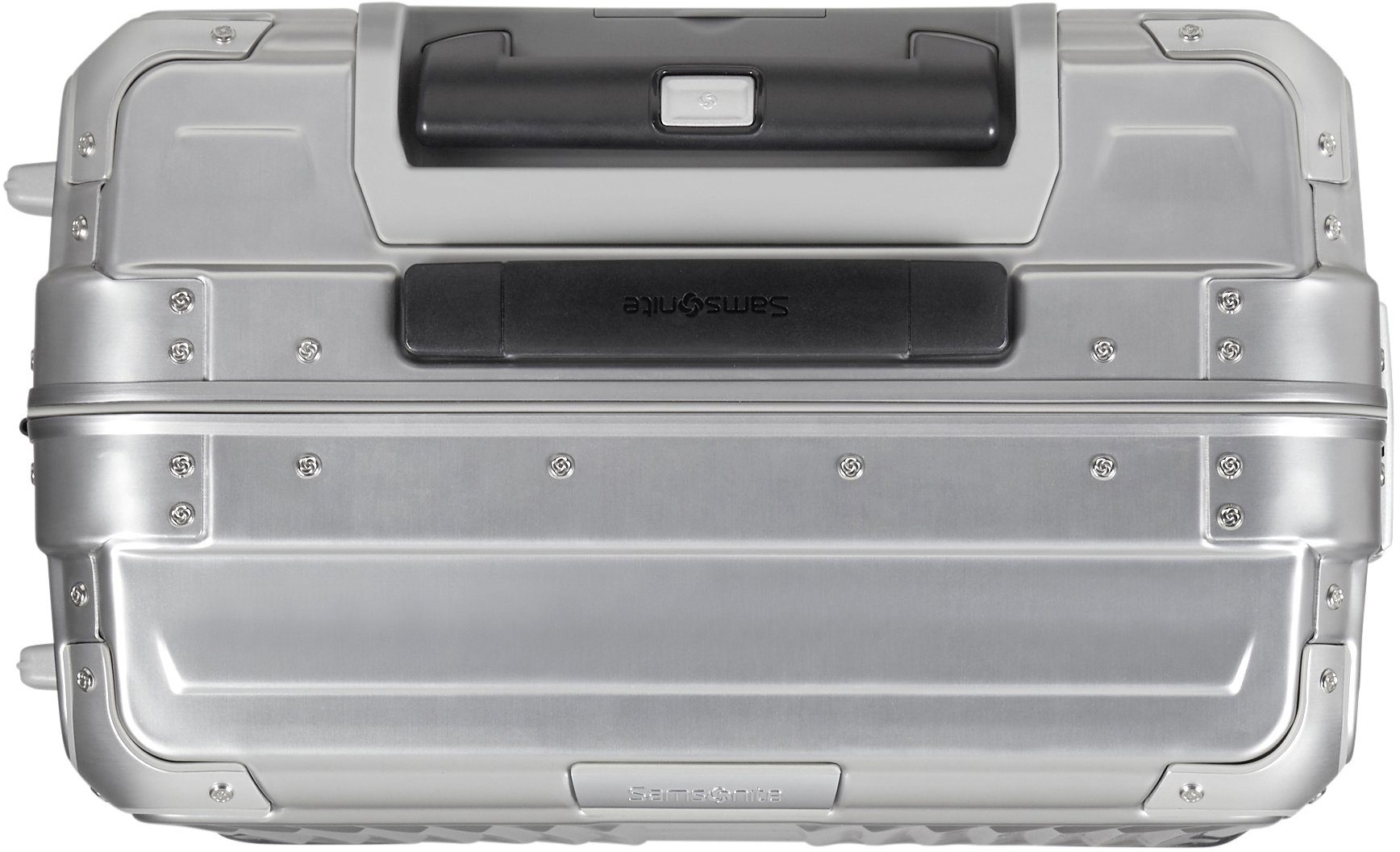 Samsonite Hartschalen-Trolley Lite-Box Alu, 55 cm, 4 Rollen, hergestellt aus Premium-Aluminium