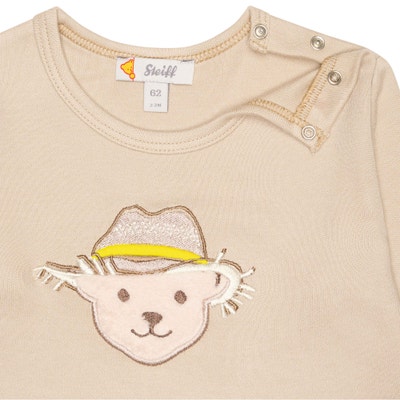 T-Shirt langarm, braun für Jungs
