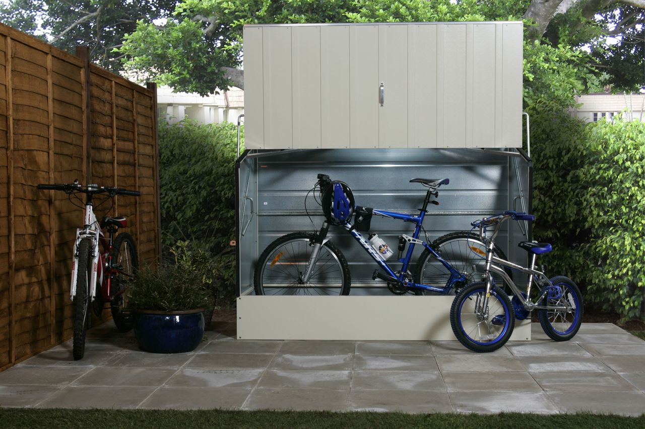 Duramax Fahrradbox hellbeige
