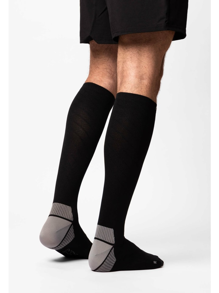 SNOCKS Kompressionssocken 1 Paar in Schwarz günstig kaufen
