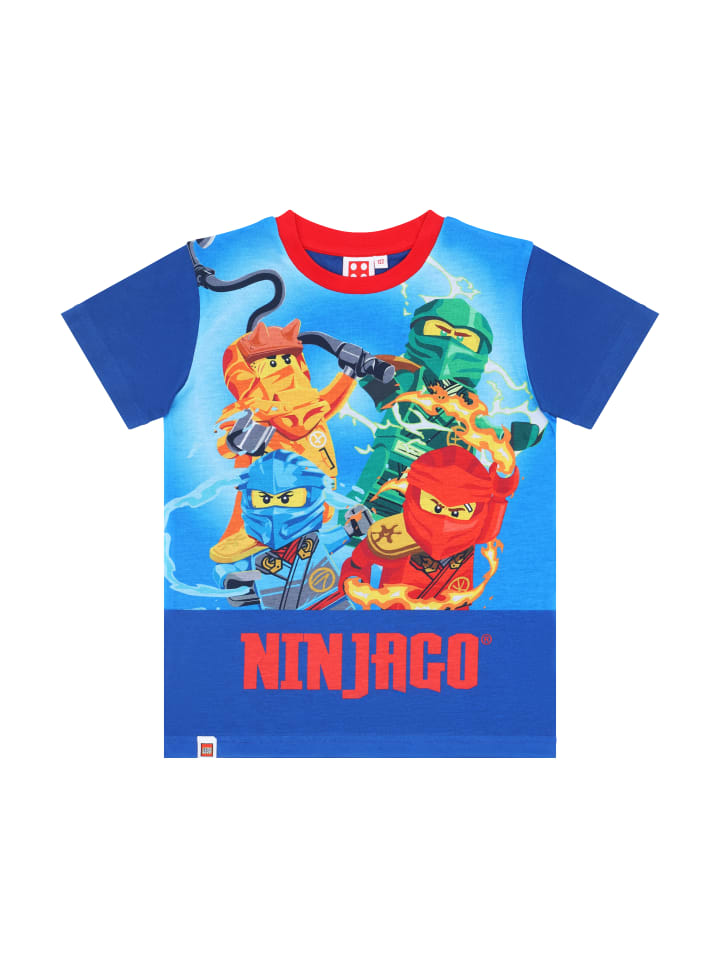 LEGO LEGO Ninjago Pyjama kurzer Schlafanzug in blau günstig kaufen