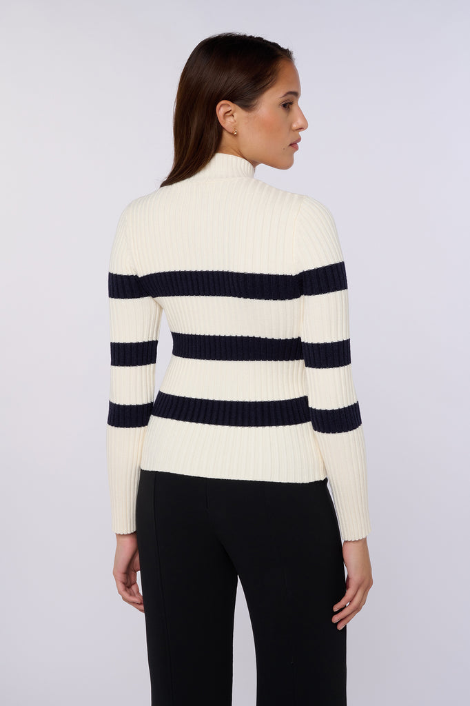 Pull Col Haut Sailor