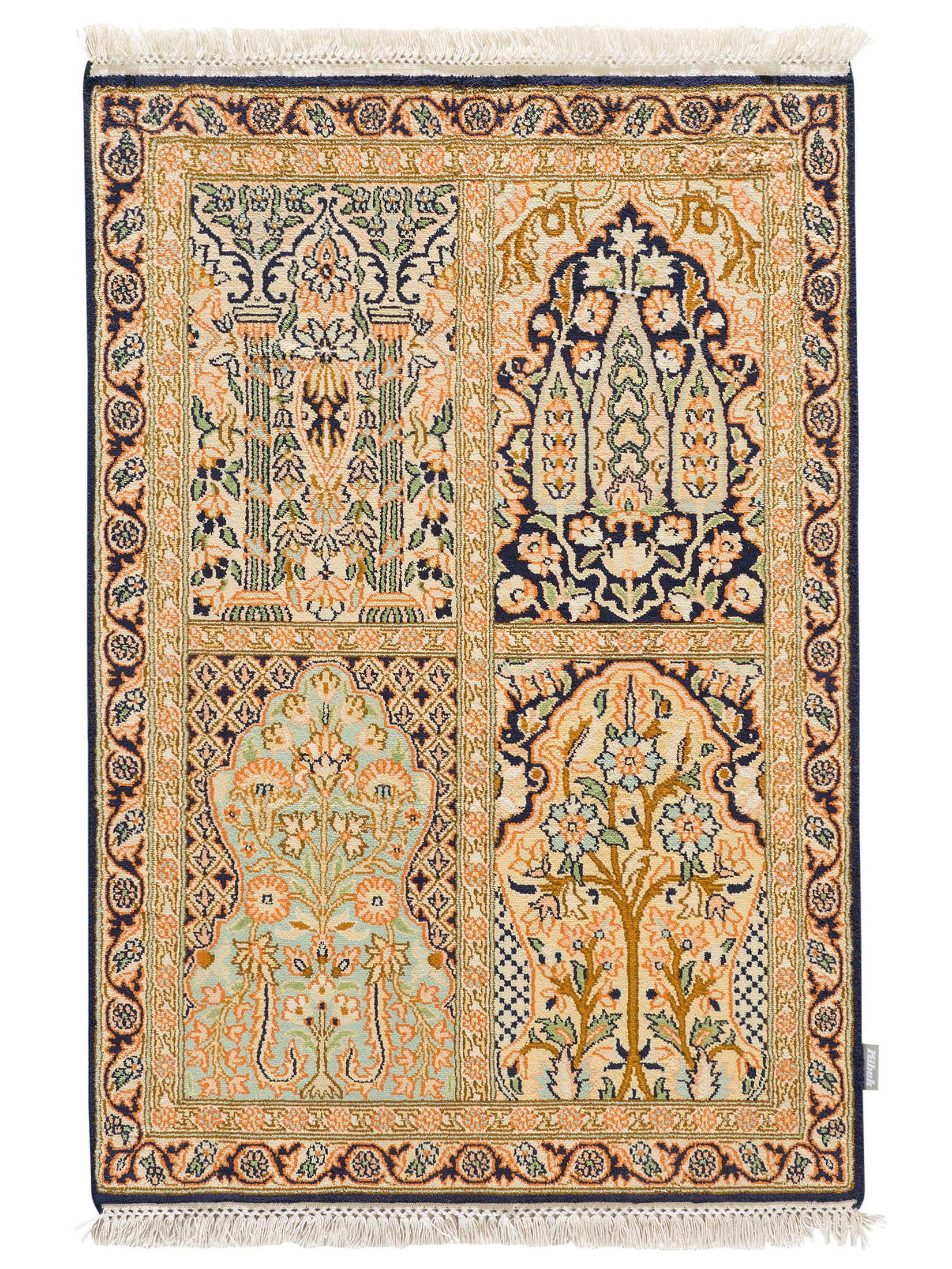 Kaschmir Seide 18/18 ca. 65 x 96 cm, Unikat / Einzelstück