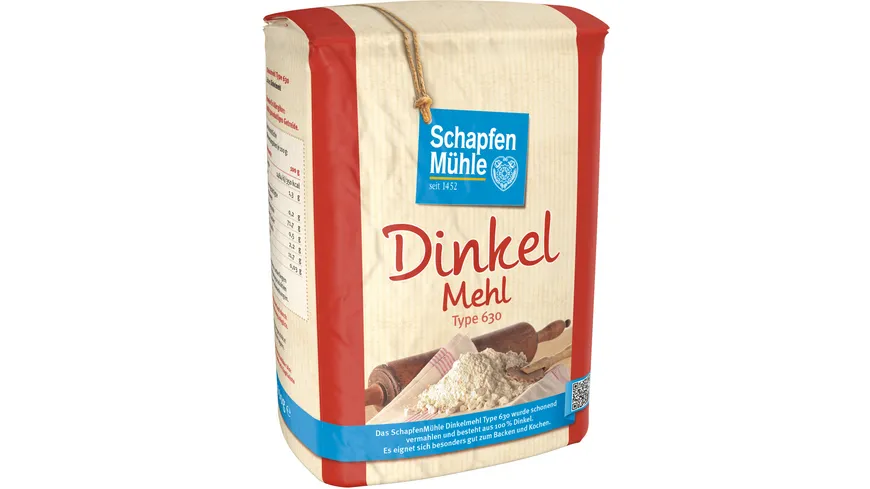 SchapfenMühle Dinkelmehl Type 630 1000 g