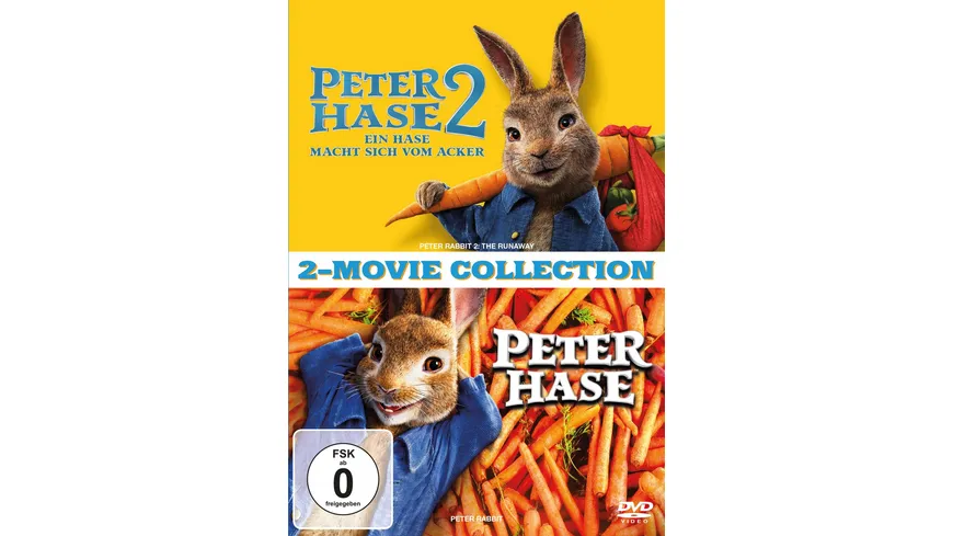Peter Hase 1+2 - 2-Disc-Set  [2 DVDs]