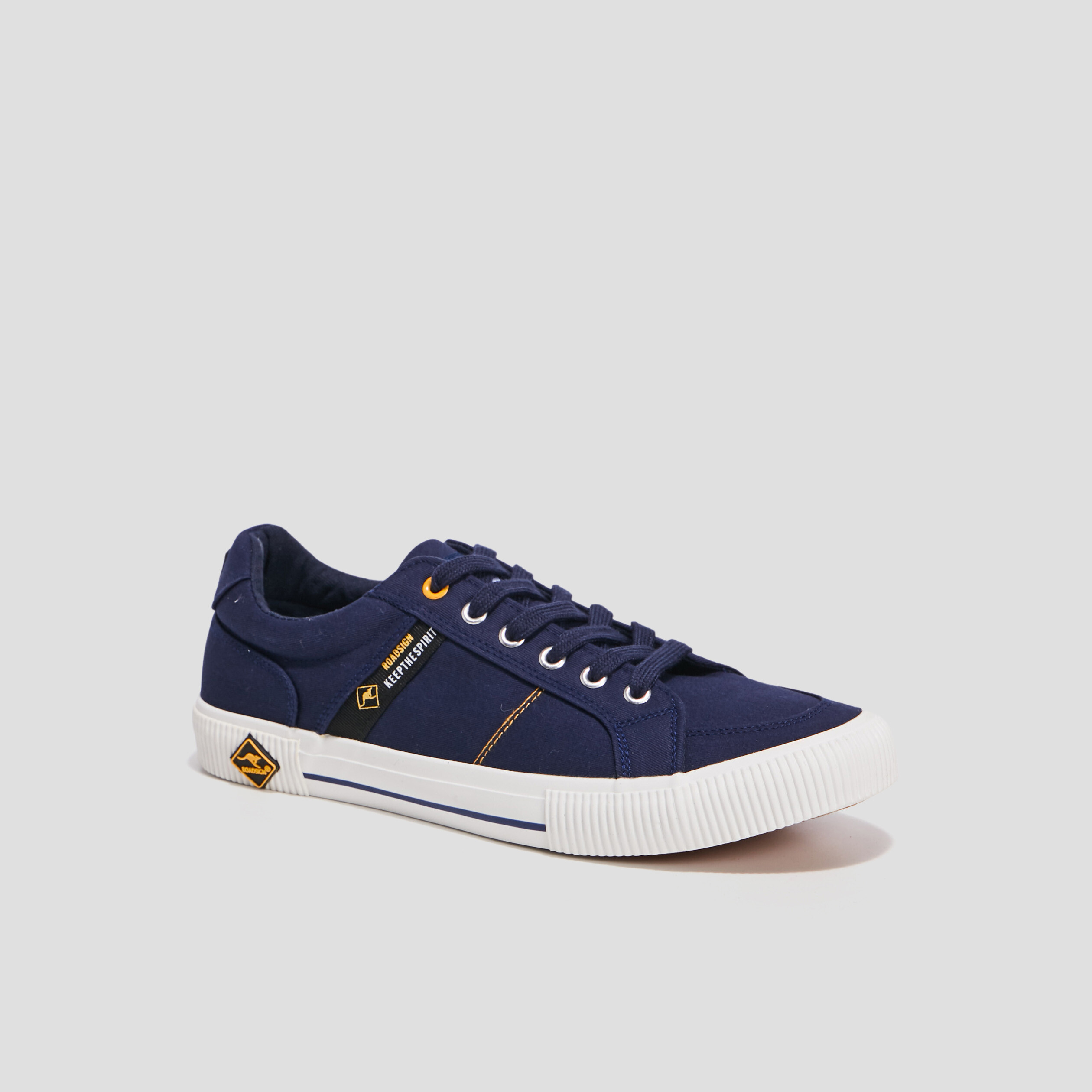 Tennis à lacets bleu marine homme | La Halle