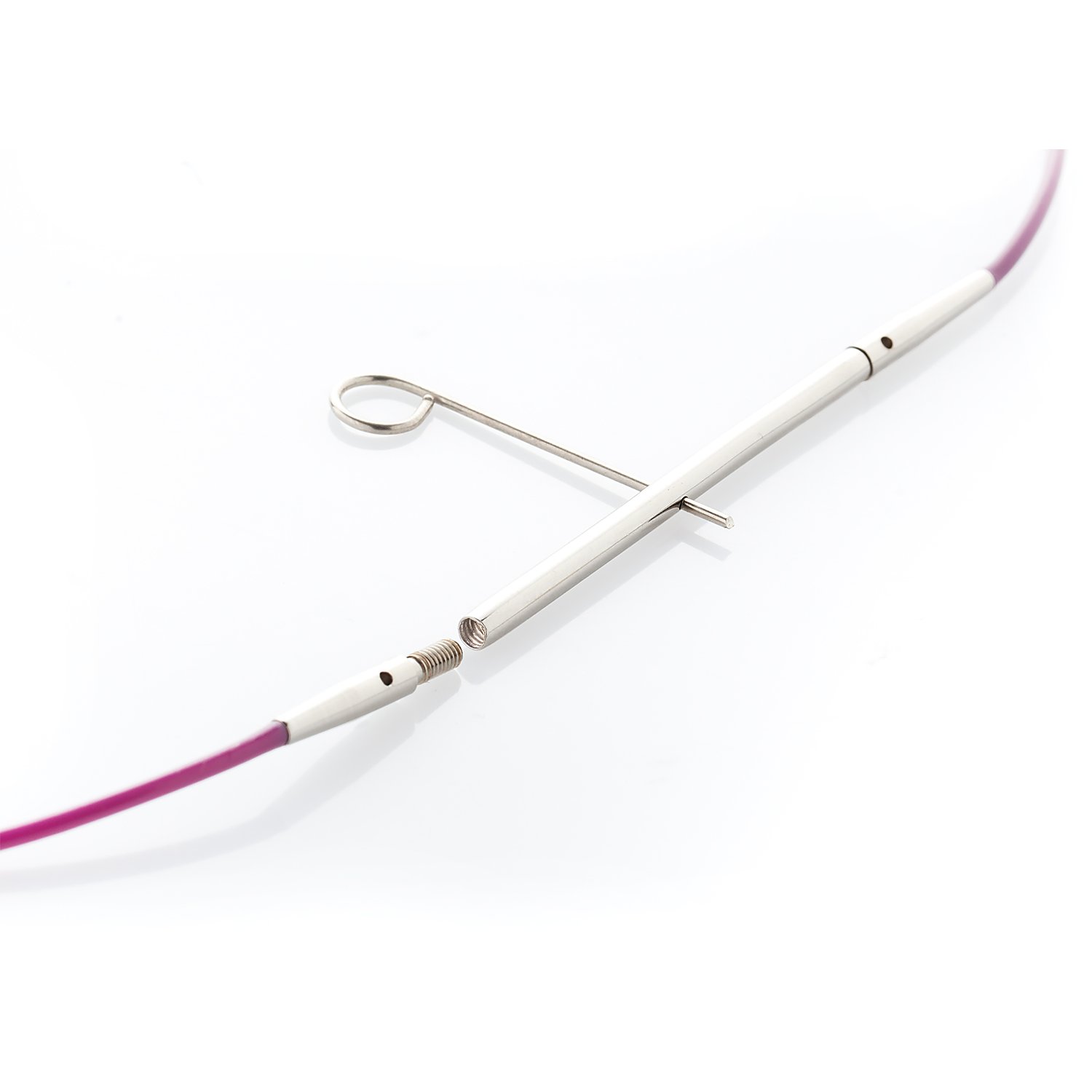 KnitPro Seilverbinder mit Schlüssel, Größe: 3,5 cm und 5 cm