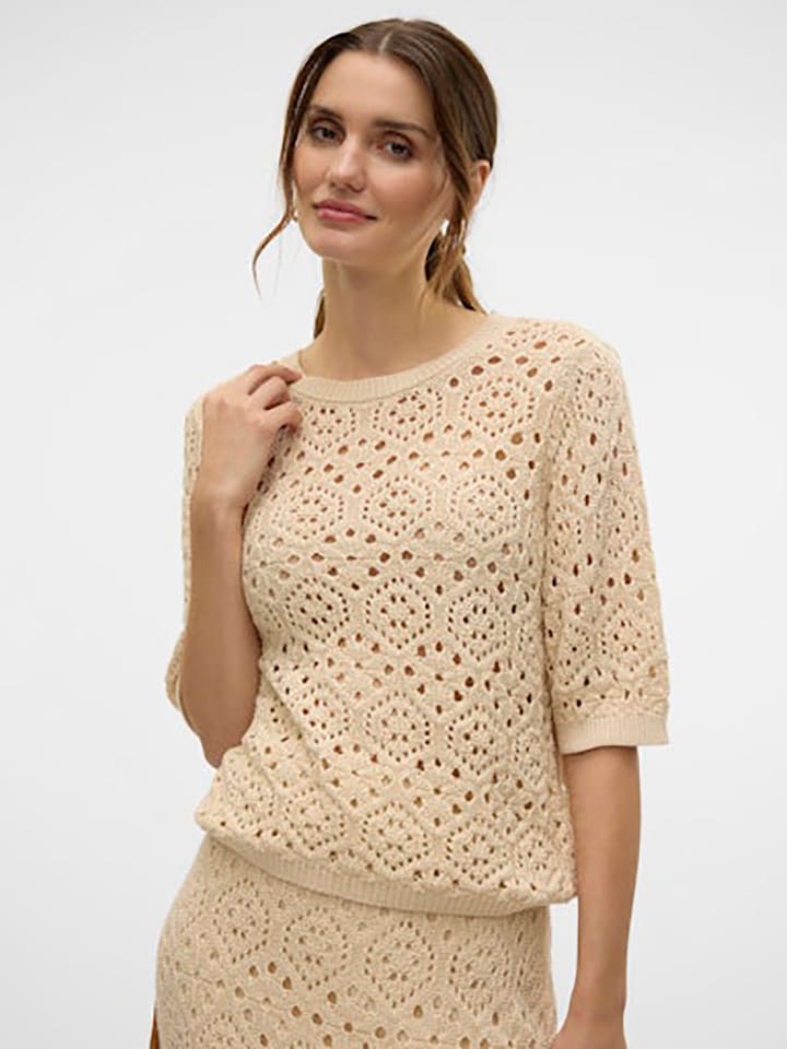 Vero Moda Pullover in Beige günstig kaufen