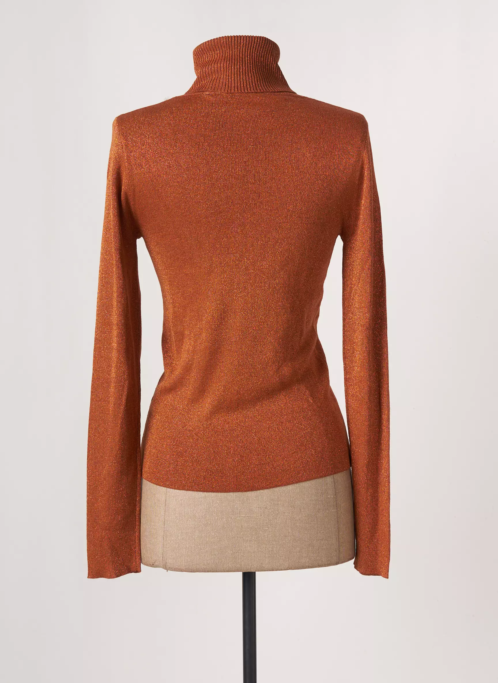 Les P Tites Bombes Cols Roules Femme couleur marron