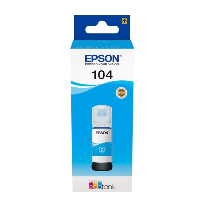 INKT EPSON T104 Ecotank Cyan