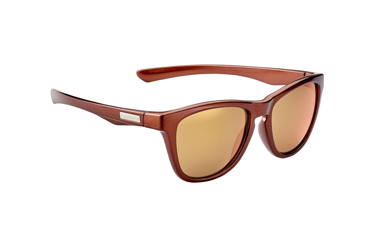 Swiss Eye Cleanocean 3 brown shiny / brown gold mirror Lens