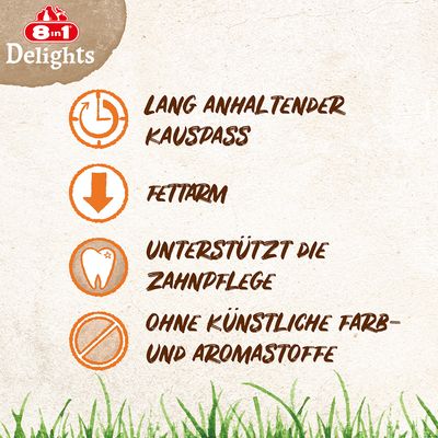 8in1 Delights Kauknochen Huhn