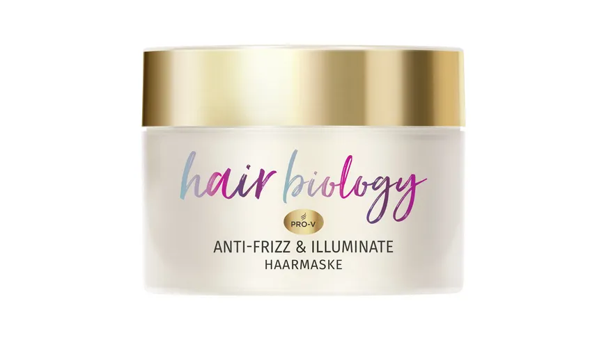 HAIR BIOLOGY Haarmaske Anti-Frizz & Illuminate 160 ml