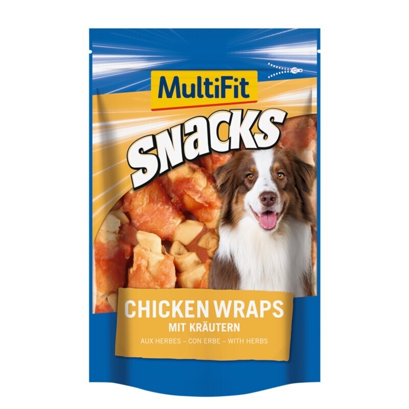 MultiFit Snacks MultiFit Snacks Chicken Wraps 2x140g Nr. 1