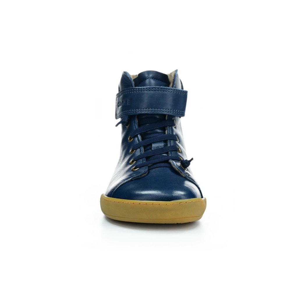 Crave Winfield Dunkelblaue Winter-BarfußSchuhe