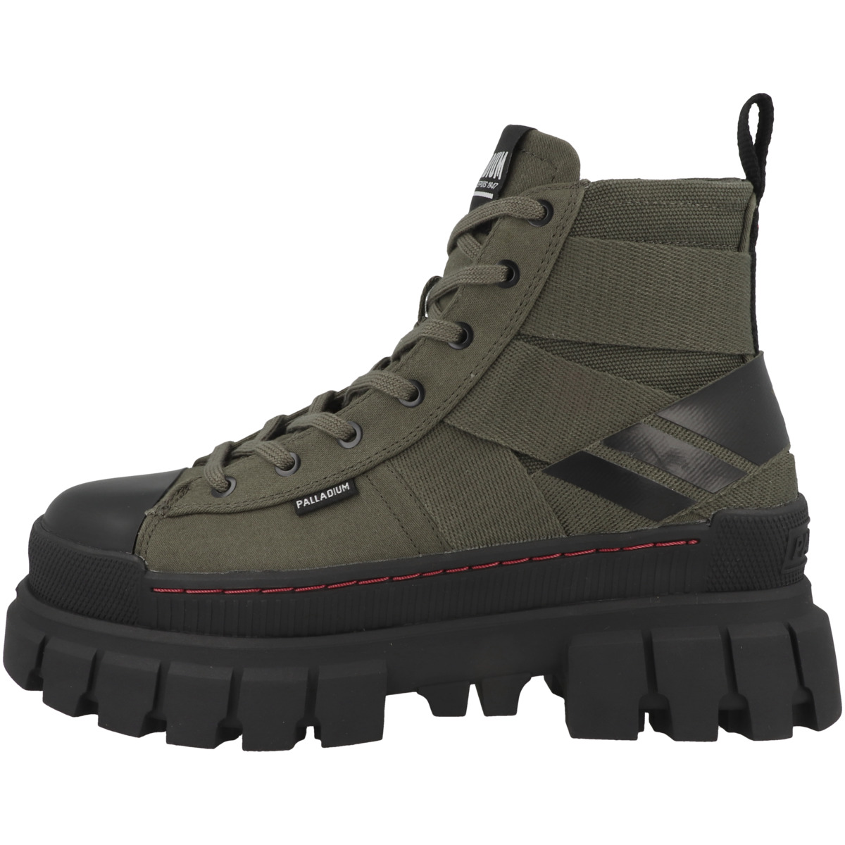 Palladium Revolt Hi Army Schnürboots dunkelgruen