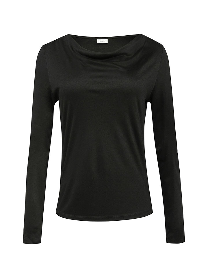 comma Bluse in Schwarz günstig kaufen