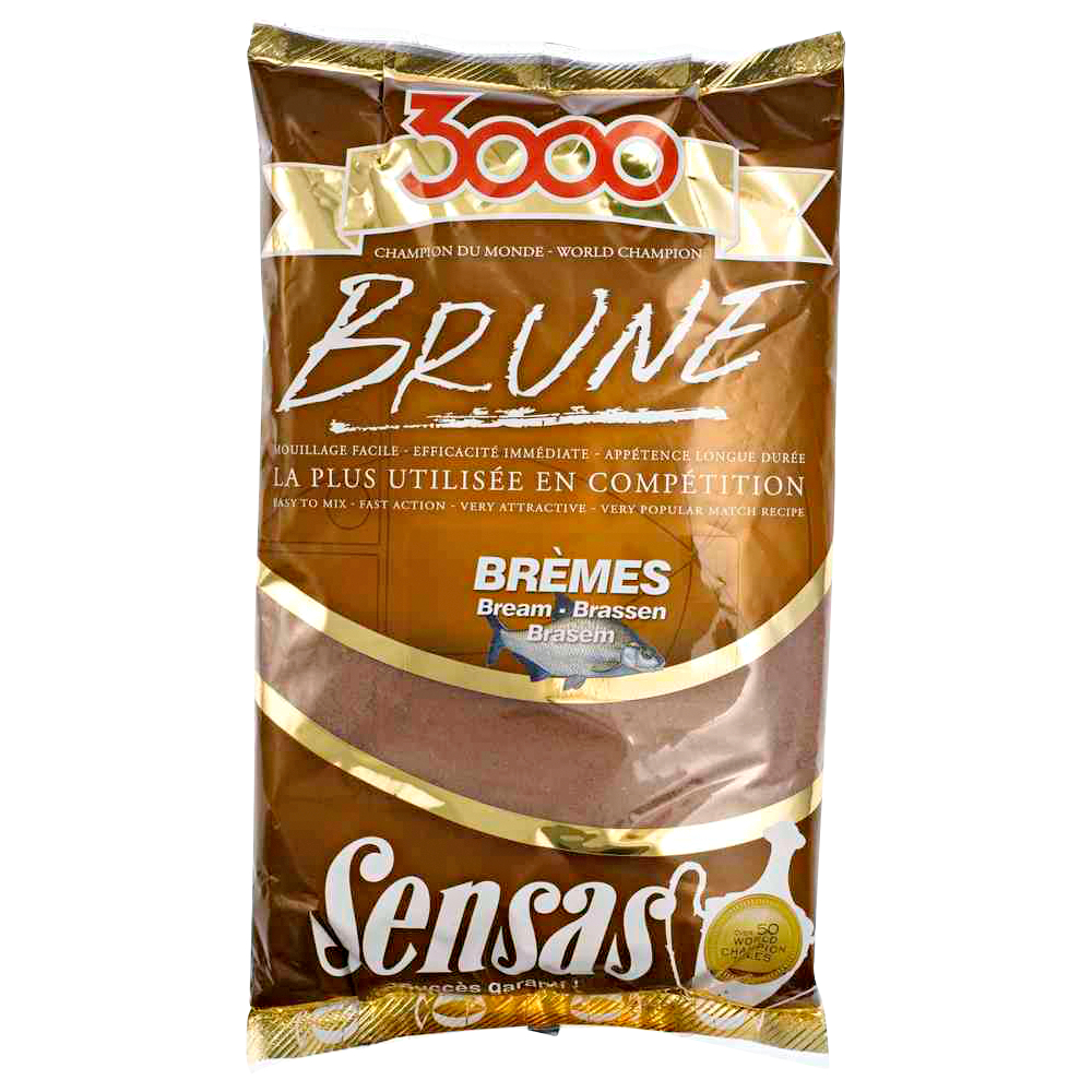 Sensas Friedfischfutter 3000 Brune Brassen