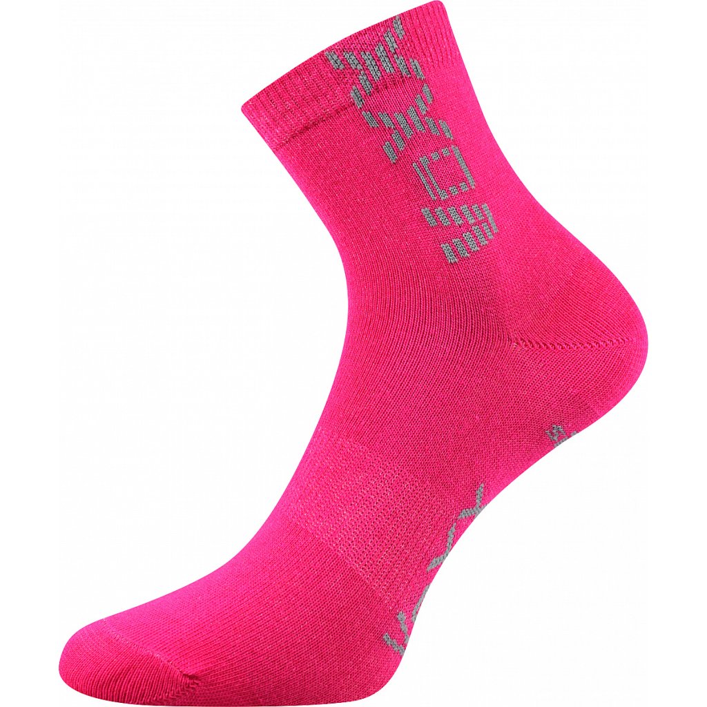 Voxx Adventurik Magenta Sportsocken, 3 Paare