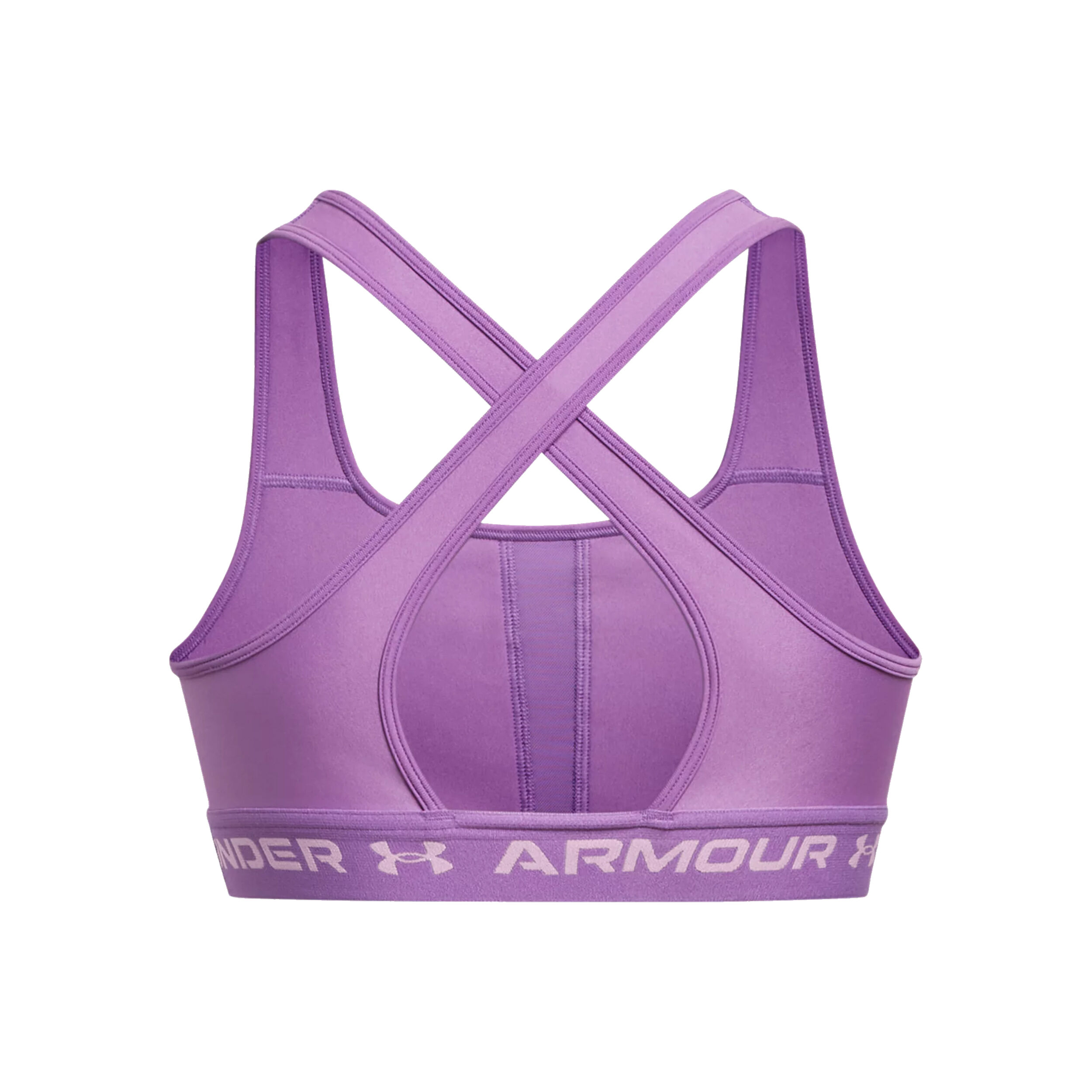Crossback Mid Sport-BH Damen - Lila